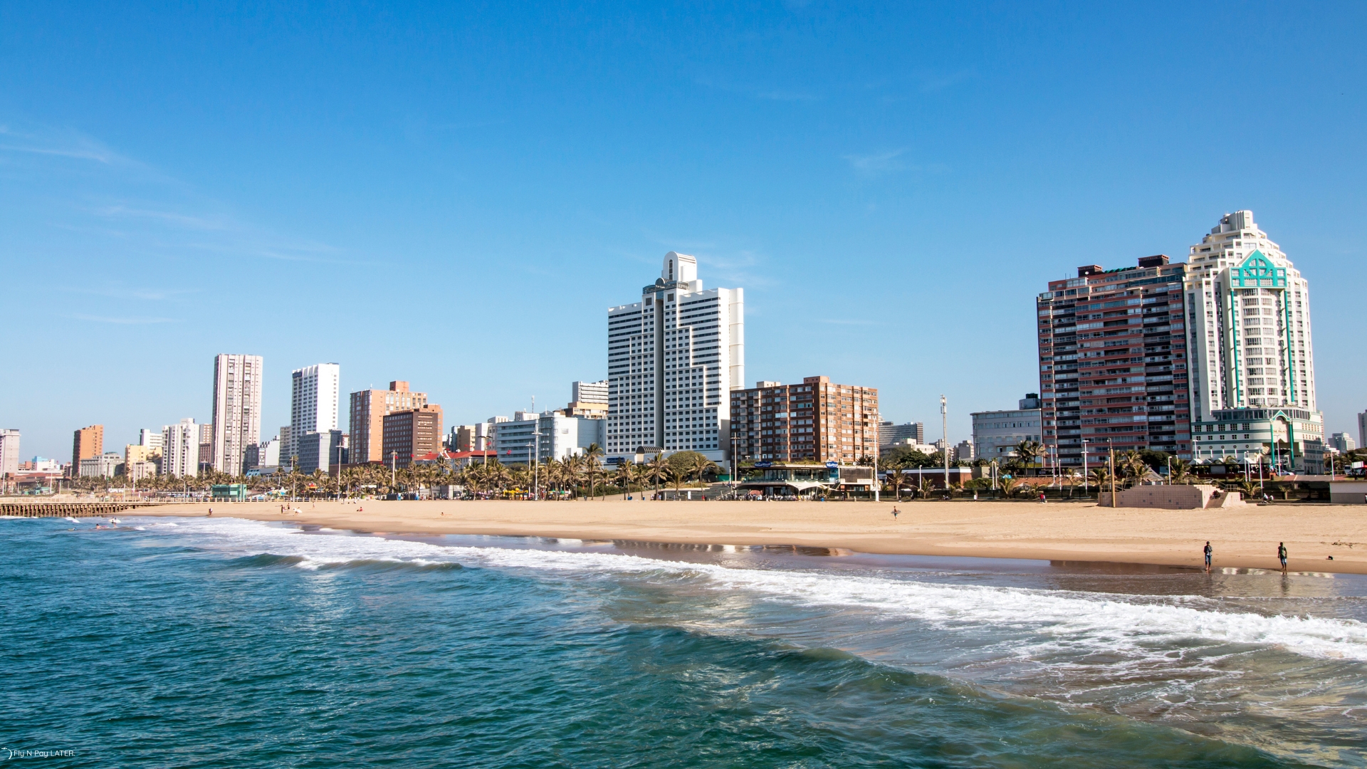 Breathtaking view of Durban