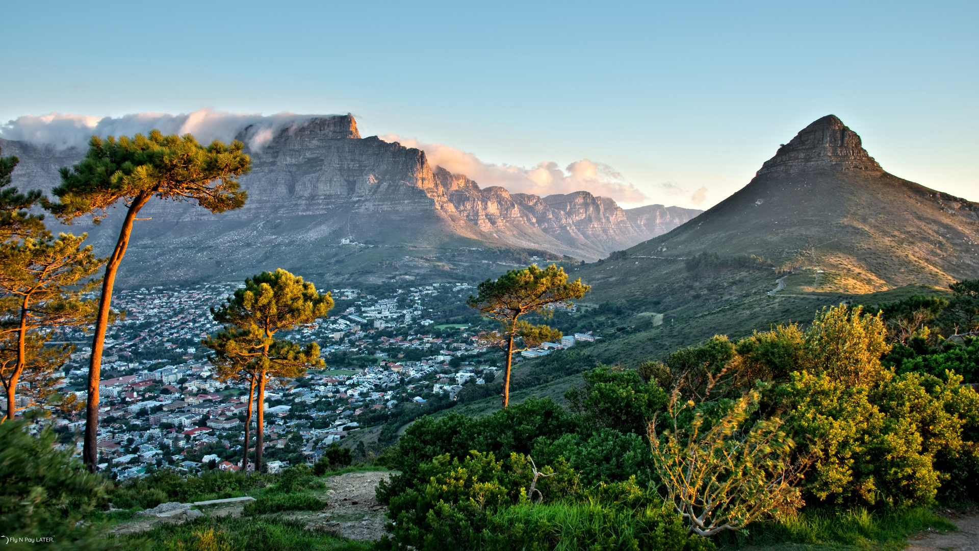 Breathtaking view of Cape Town